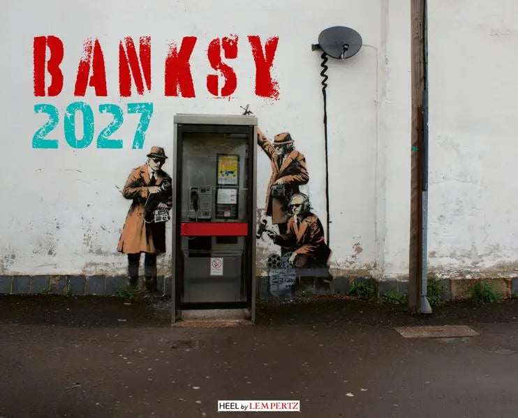 HEEL Banksy Kalender Groot 2027