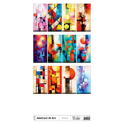 Helma Abstract AI Art Kalender 2025