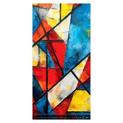 Helma Abstract AI Art Kalender 2025