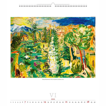 Helma Expressionism Kalender 2026