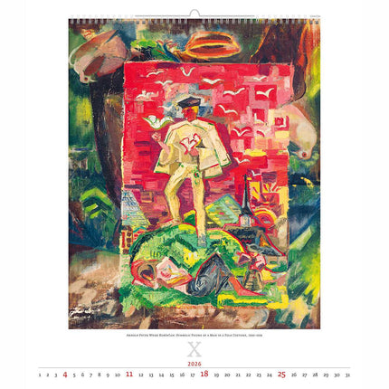Helma Expressionism Kalender 2026