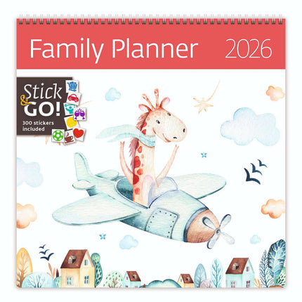 Helma Familieplanner 2026 voor 5 personen