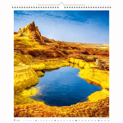 Helma Geo Kunst Kalender 2026