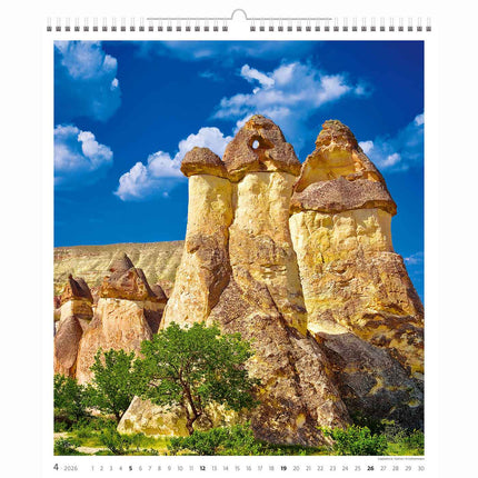 Helma Geo Kunst Kalender 2026