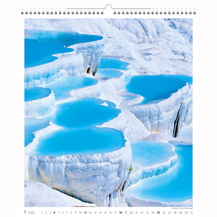 Helma Geo Kunst Kalender 2026