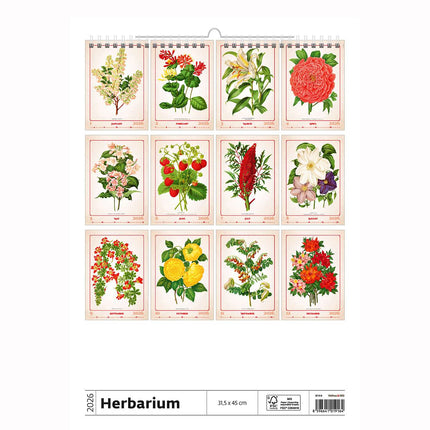 Helma Herbarium Kalender 2026