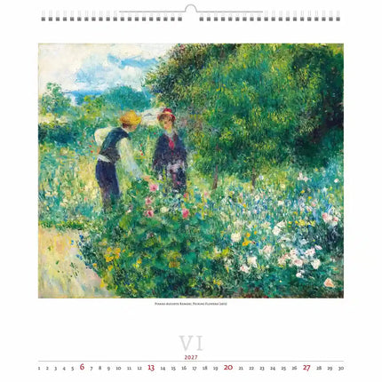 Helma Impressionism Kalender 2027