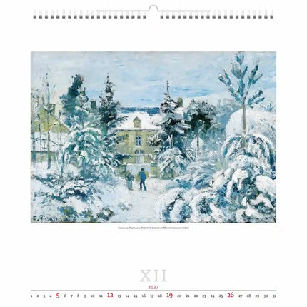 Helma Impressionism Kalender 2027