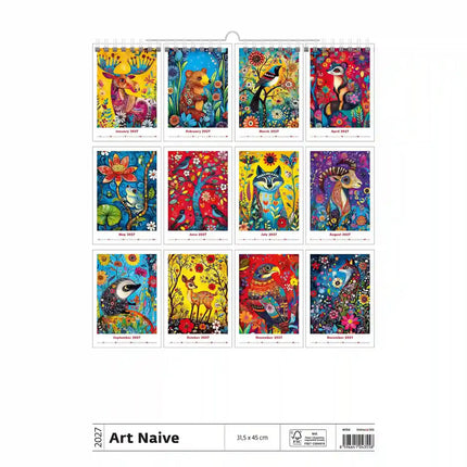Helma Naïeve Kunst Kalender 2027