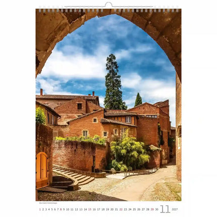 Helma Romantische Plekjes Kalender 2027