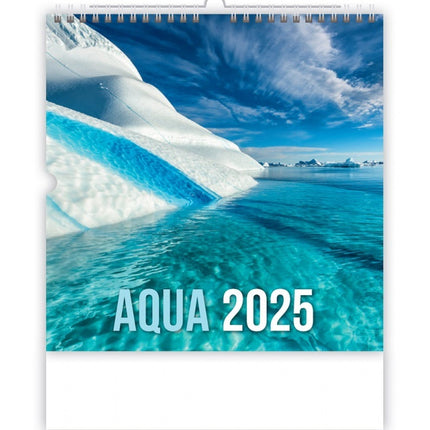 Helma Wandkalender 2025 Aqua