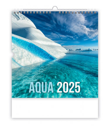 Helma Wandkalender 2025 Aqua
