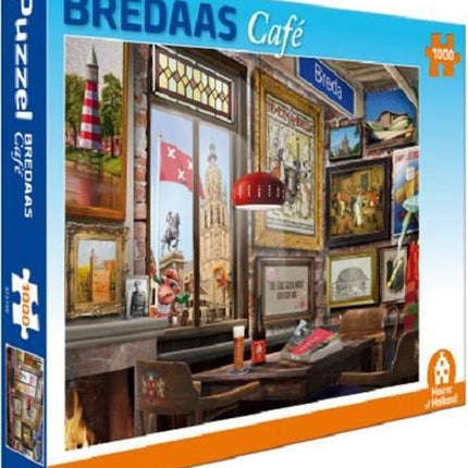 House of Holland Bredaas Café Puzzel 1000 Stukjes