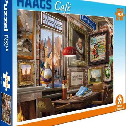 House of Holland Haags Caf√© Puzzel 1000 Stukjes
