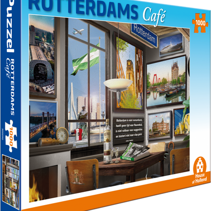 House of Holland Rotterdams Caf√© Puzzel 1000 Stukjes