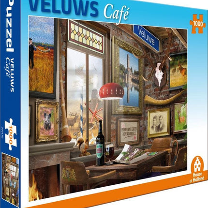 House of Holland Veluws Café Puzzel 1000 Stukjes