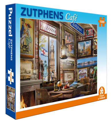 House of Holland Zutphens Café Puzzel 1000 Stukjes