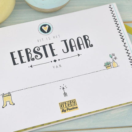 Inter-Stat Baby's Eerste Jaar Dagboek By Pauline
