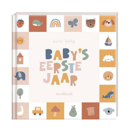 Inter-Stat Baby's Eerste Jaar Invulboek Pure Baby