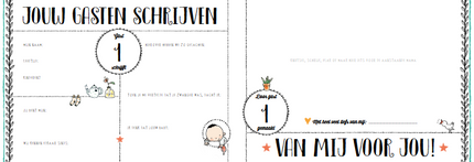 Inter-Stat Babyshower Boek By Pauline