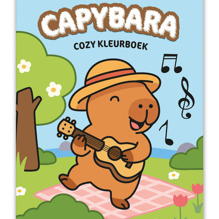 Inter-Stat Capybara Cozy Kleurboek
