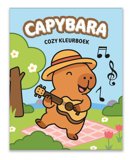 Inter-Stat Capybara Cozy Kleurboek