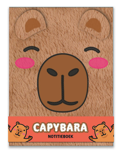 Inter-Stat Capybara Pluche Notitieboek A5