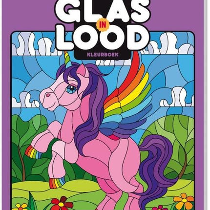 Inter-Stat Glas-in-lood kleurboek Fantasie