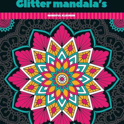Inter-Stat Glitterkleurboek Mandala - Night Blooming