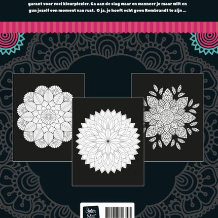Inter-Stat Glitterkleurboek Mandala - Night Blooming