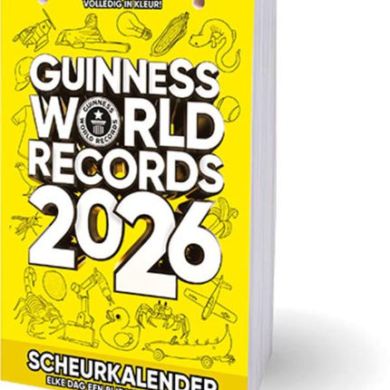 Inter-Stat Guiness World Records Scheurkalender 2026