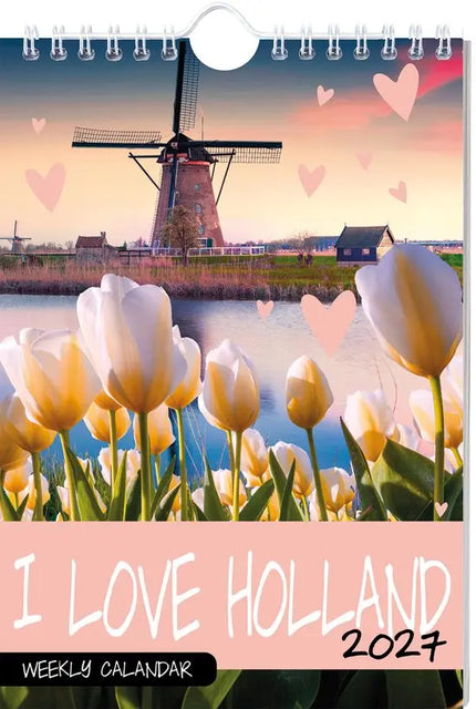 Inter-Stat I Love Holland Weekkalender 2027