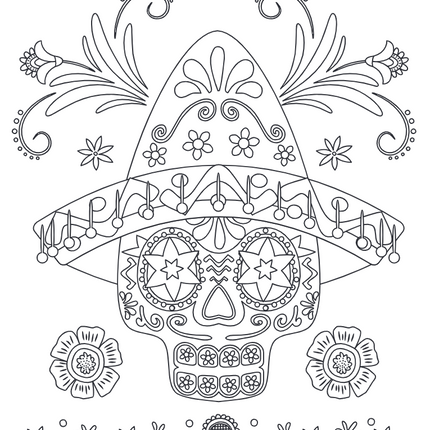 Inter-Stat Icons of Mexico Glitter Kleurboek