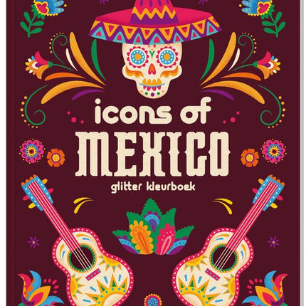 Inter-Stat Icons of Mexico Glitter Kleurboek