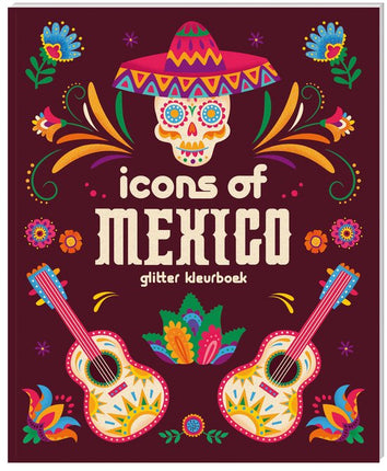 Inter-Stat Icons of Mexico Glitter Kleurboek