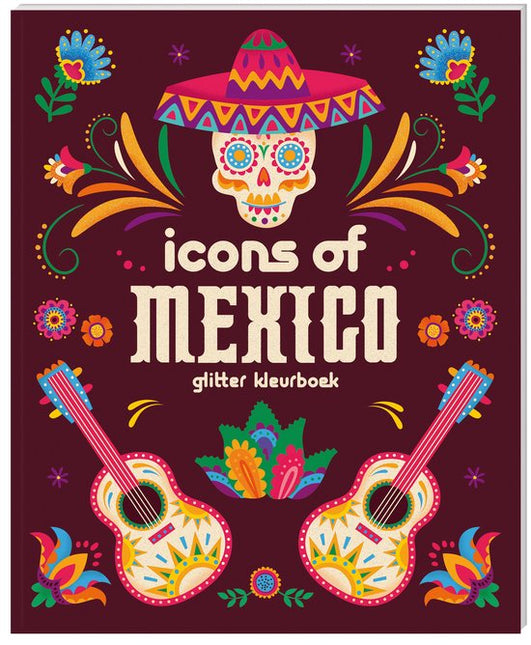 Inter-Stat Icons of Mexico Glitter Kleurboek
