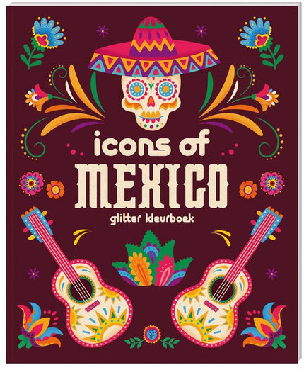 Inter-Stat Icons of Mexico Glitter Kleurboek