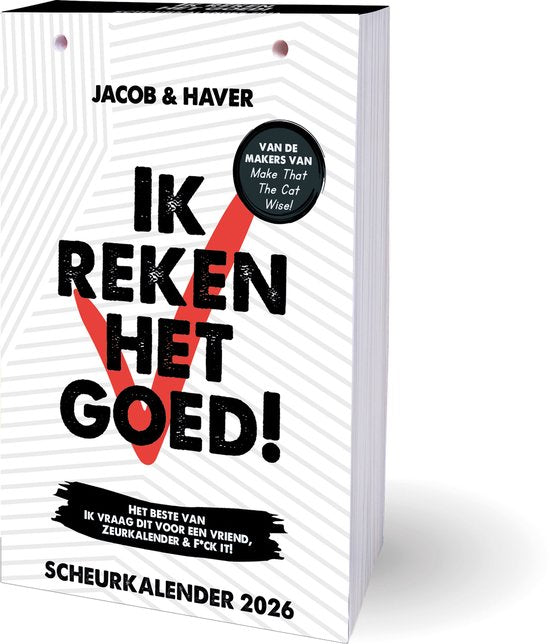 Inter-Stat Ik reken het goed Scheurkalender 2026
