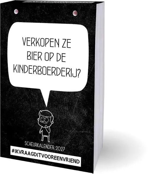 Inter-Stat Ik vraag dit voor een Vriend Scheurkalender 2027