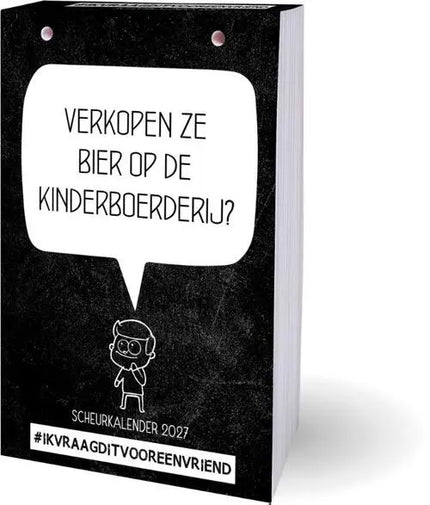 Inter-Stat Ik vraag dit voor een Vriend Scheurkalender 2027