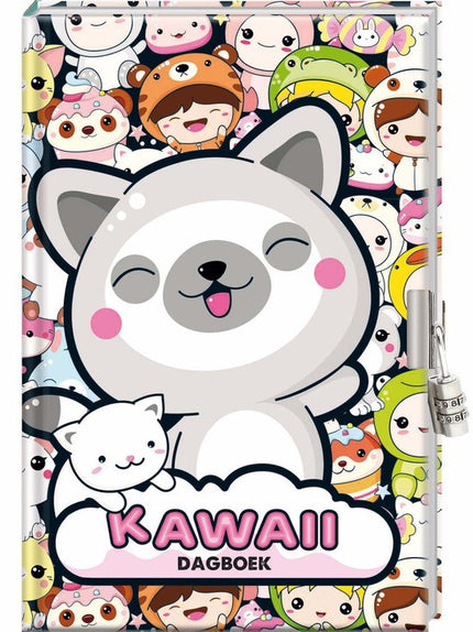 Inter-Stat Kawaii Dagboek met Cijferslot
