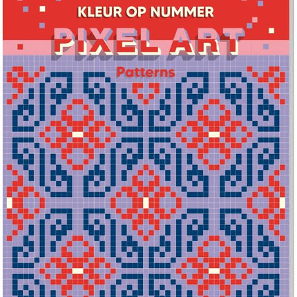 Inter-Stat Kleurenboek op nummer - Pixel art - Patterns