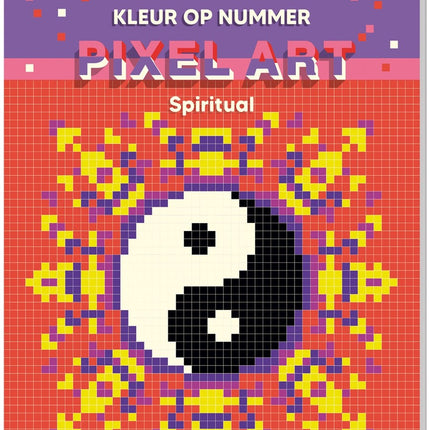 Inter-Stat Kleurenboek op nummer Pixel Art - Spiritual