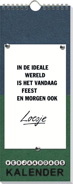 Inter-Stat Loesje Verjaardagskalender