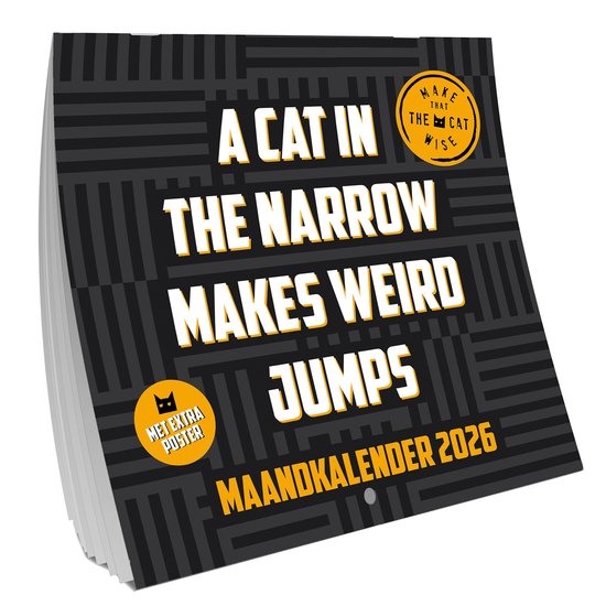 Inter-Stat Make that the cat Wise Kalender 2026