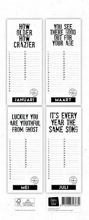Inter-Stat Make That The Cat Wise Verjaardagskalender