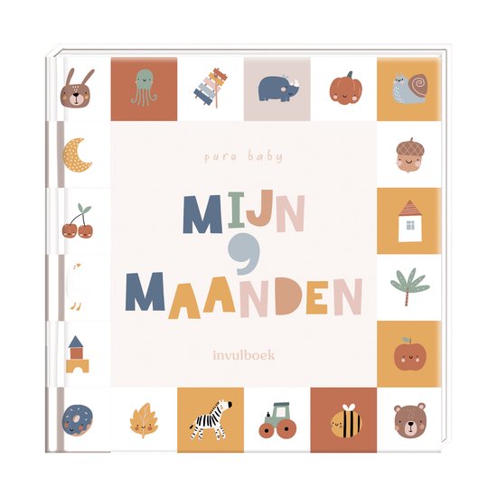Inter-Stat Mijn 9 Maanden Invulboek Pure Baby