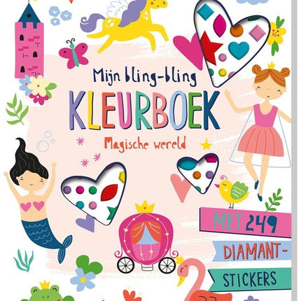Inter-Stat Mijn bling-bling kleurboek - Magische wereld