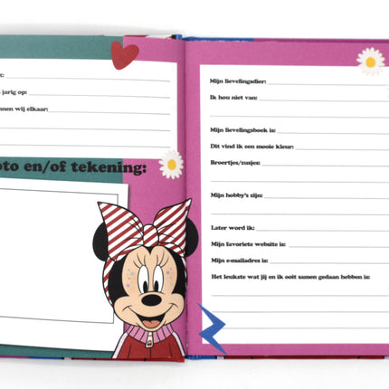 Inter-Stat Minnie Mouse Vriendenboekje