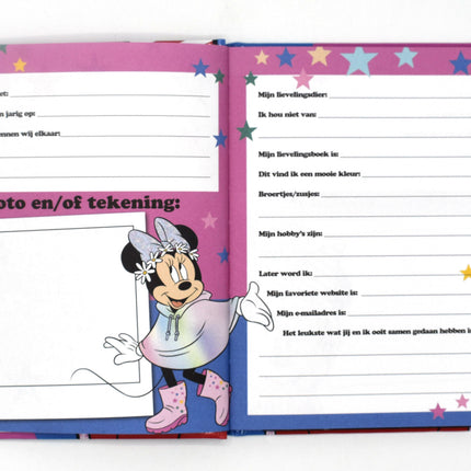 Inter-Stat Minnie Mouse Vriendenboekje